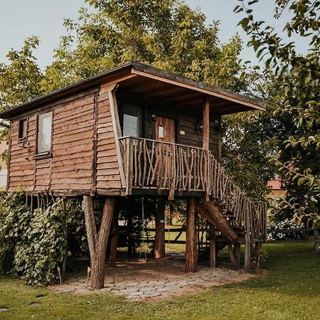 Treehouse Drevesna Hiska Strkovo Gnezdo Ranc Jures Hotel Ljutomer Bagian luar foto