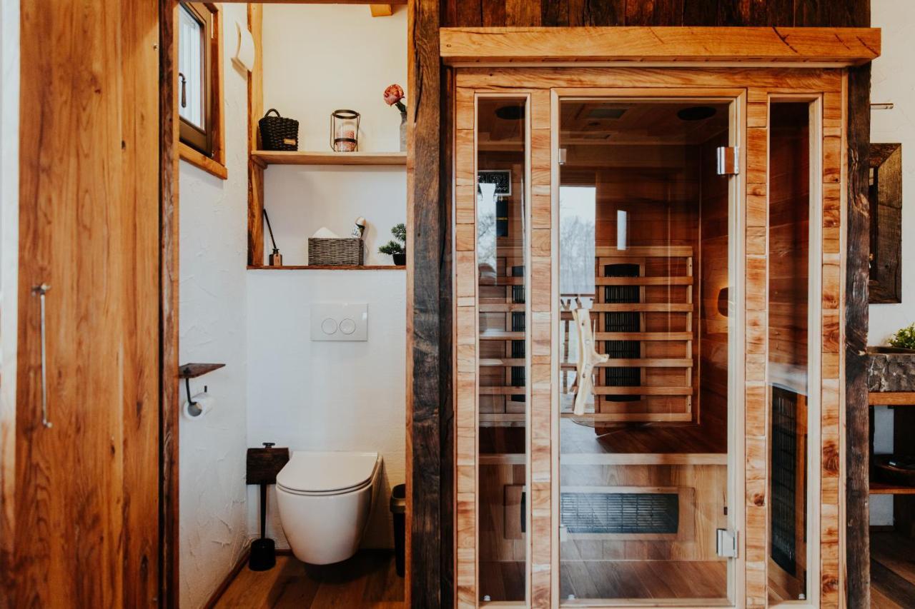 Treehouse Drevesna Hiska Strkovo Gnezdo Ranc Jures Hotel Ljutomer Bagian luar foto